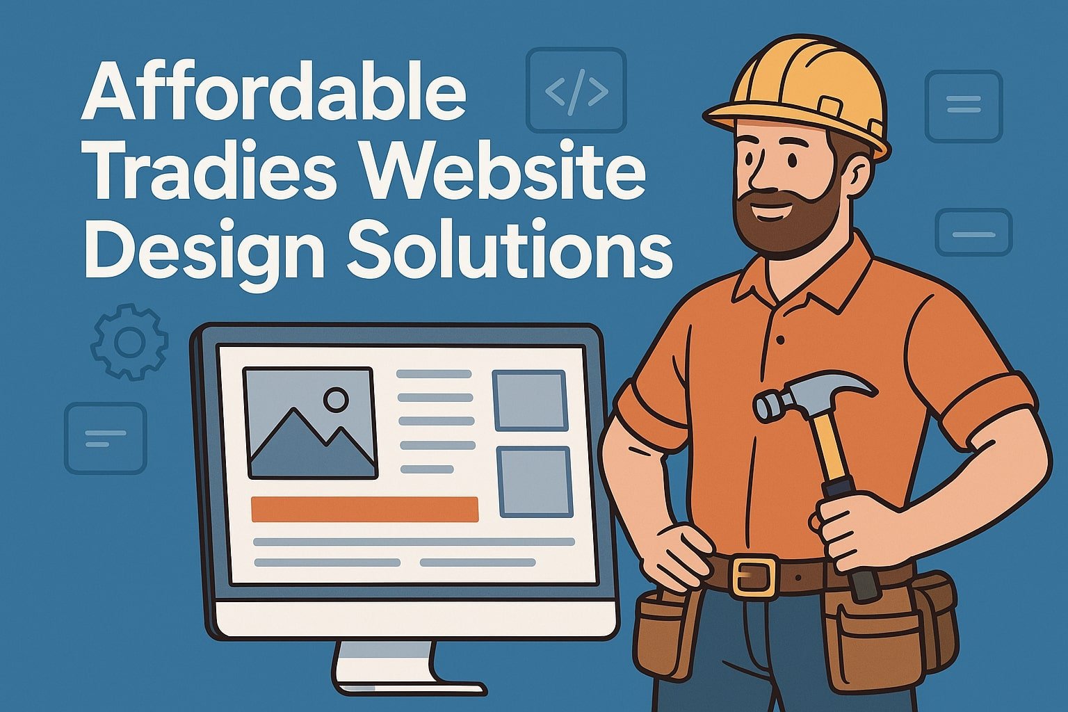 tradies website design