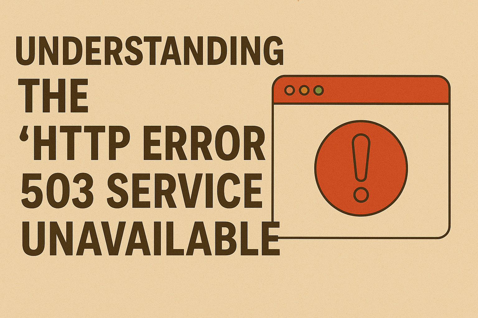 503 Service Unavailable