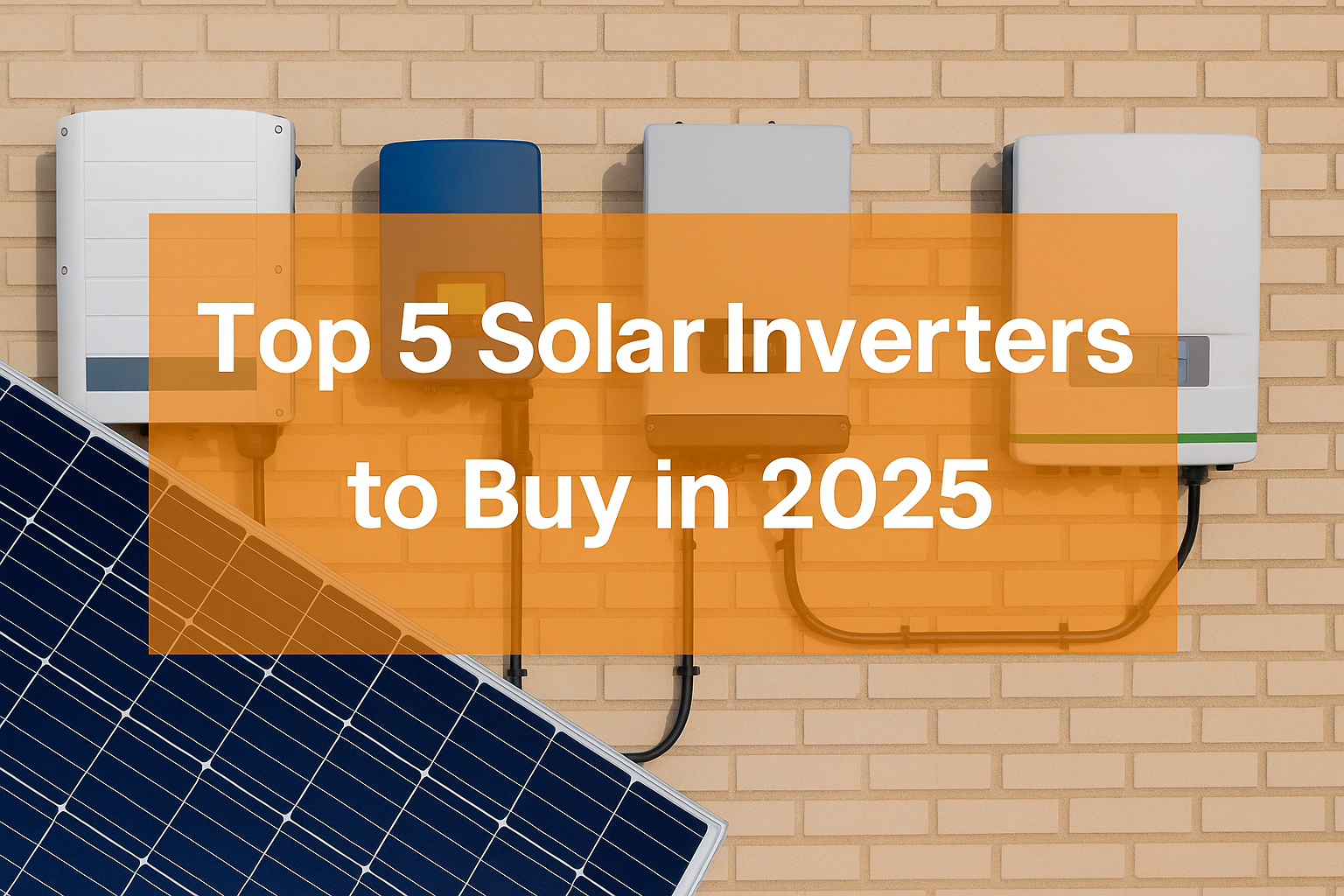 5 Best Solar Inverters of 2025