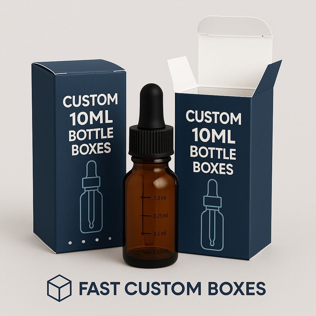 Custom 10ml Bottle Boxes