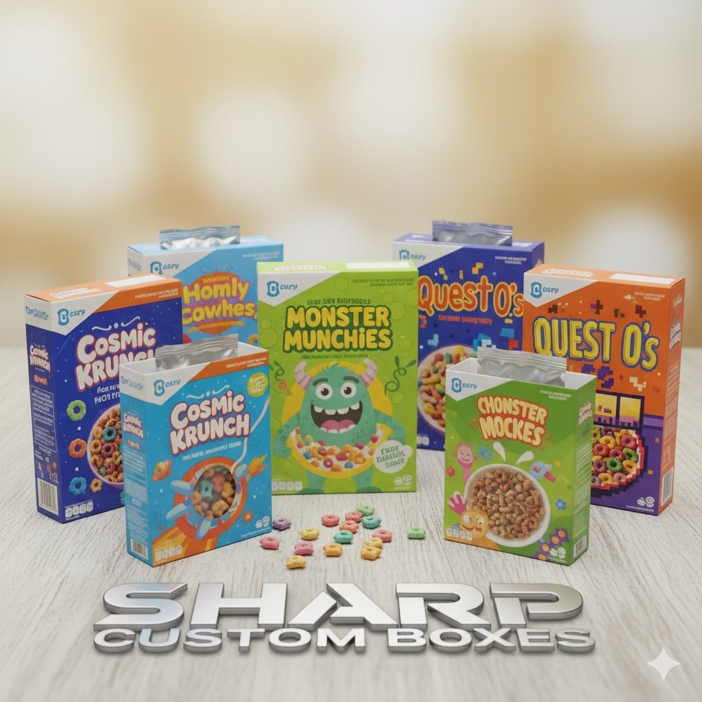 Custom Cereal Boxes