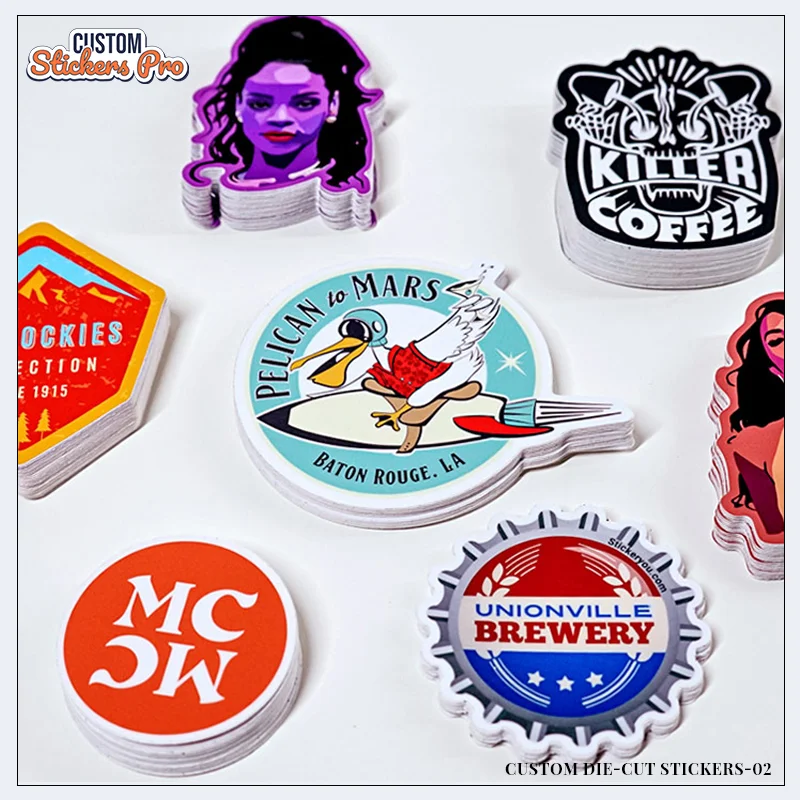 Custom Die Cut Stickers
