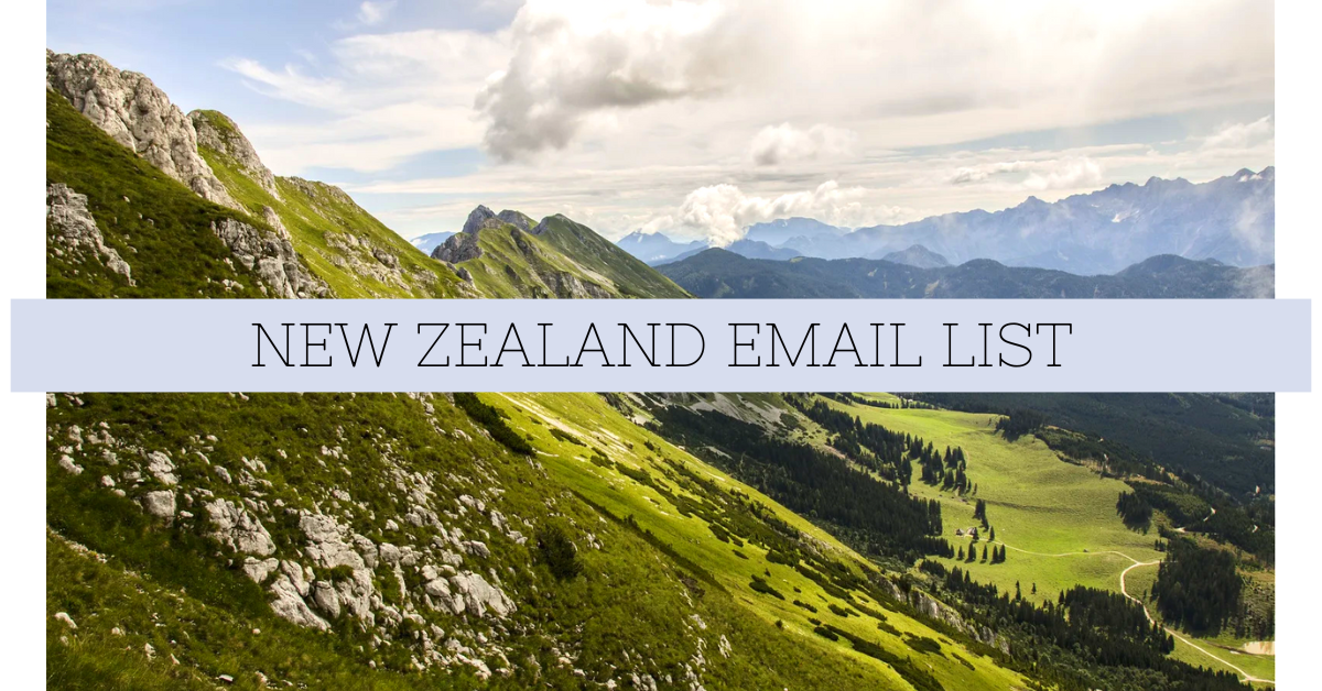 New Zealand email list