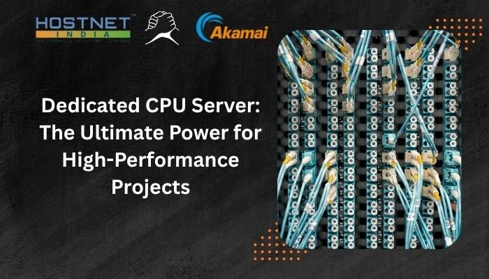 Dedicated CPU Server