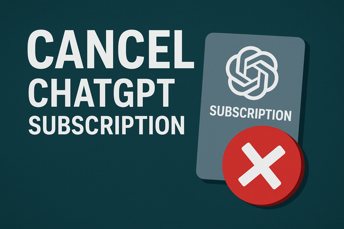 chatgpt subscription cancel