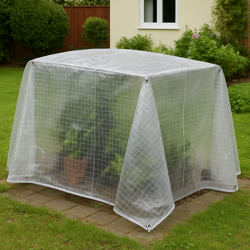 clear tarpaulin