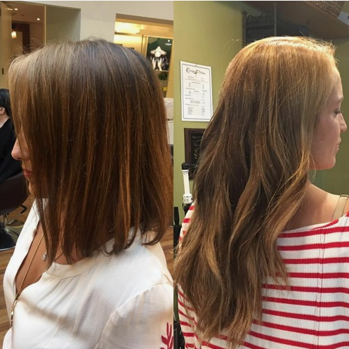 natural hair extensions