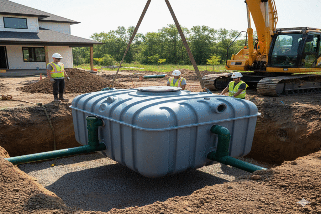 underground rainwater tanks