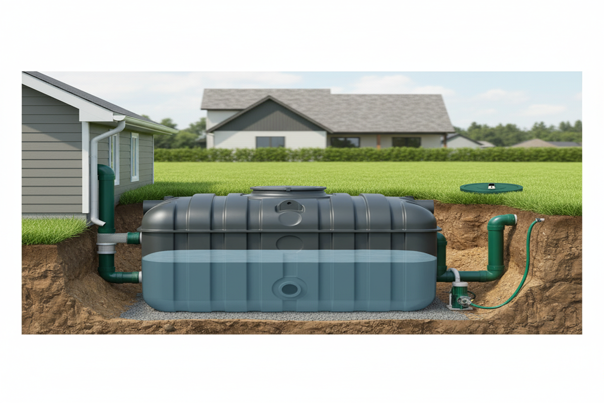 underground rainwater tanks