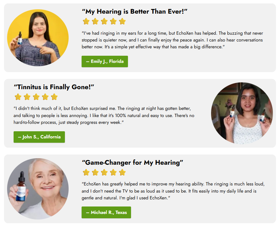 Echoxen Testimonials