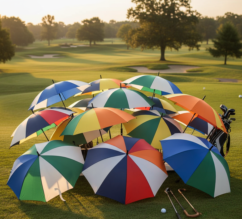 custom golf umbrellas with logo