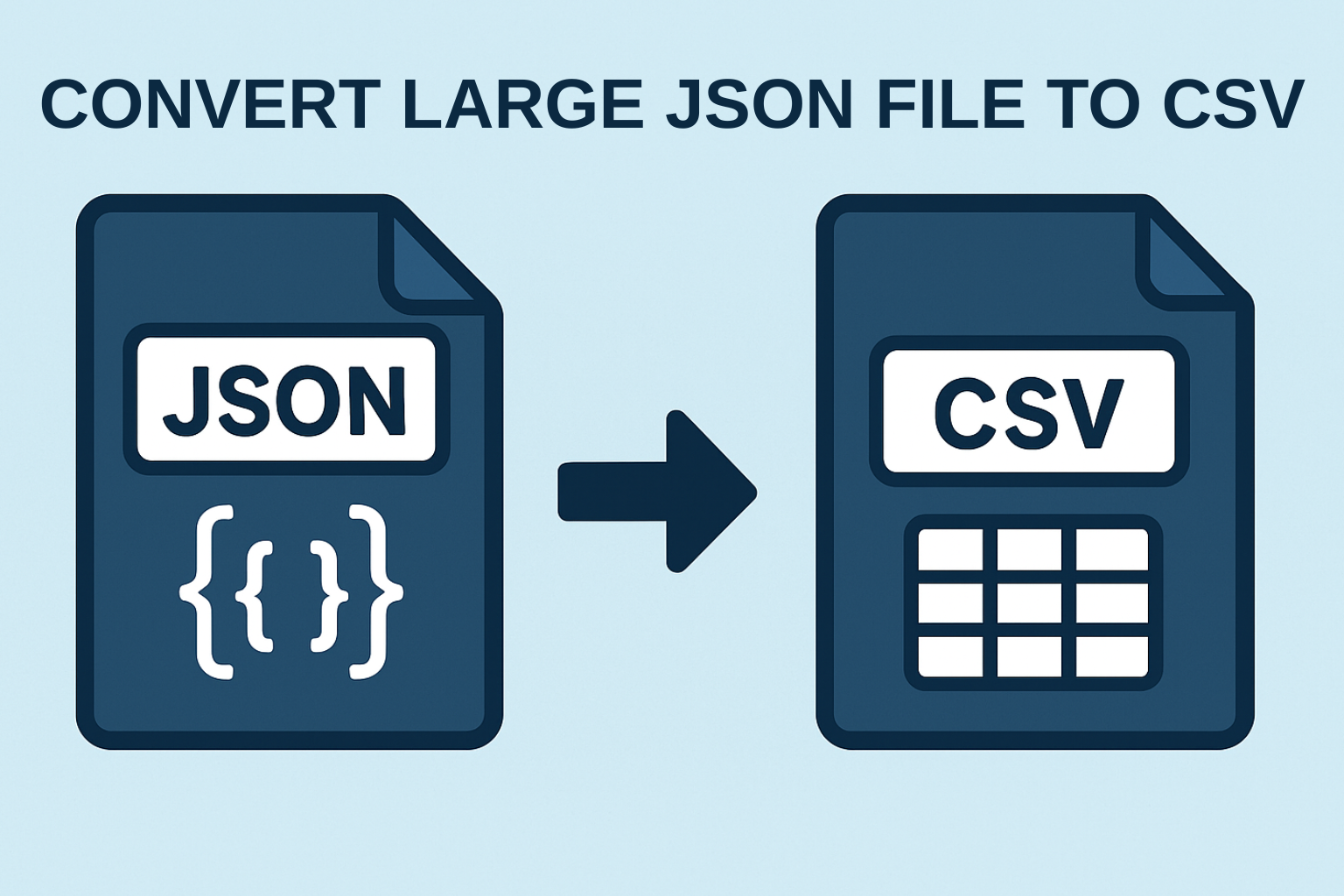 convert json to csv