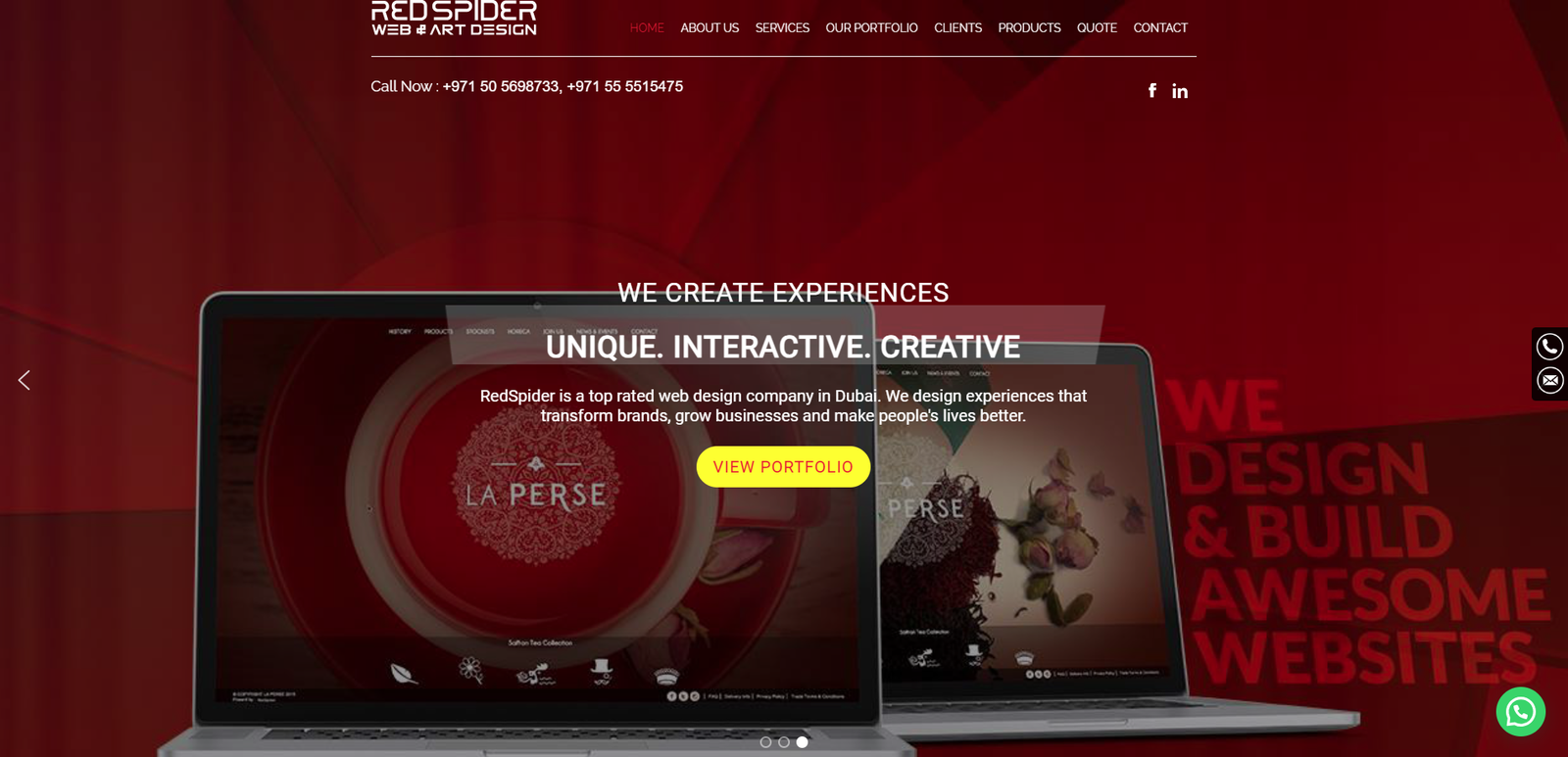 Web Design Dubai Experts at RedSpider Web & Art Design Create Stunning Online Experiences