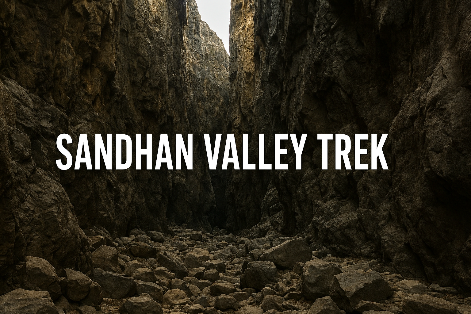 Sandhan Valley Trek