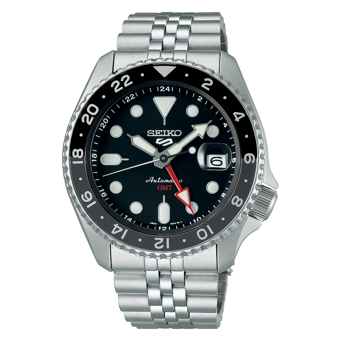 Seiko 5 GMT watch