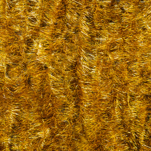 Gold Cotton Roman Blinds