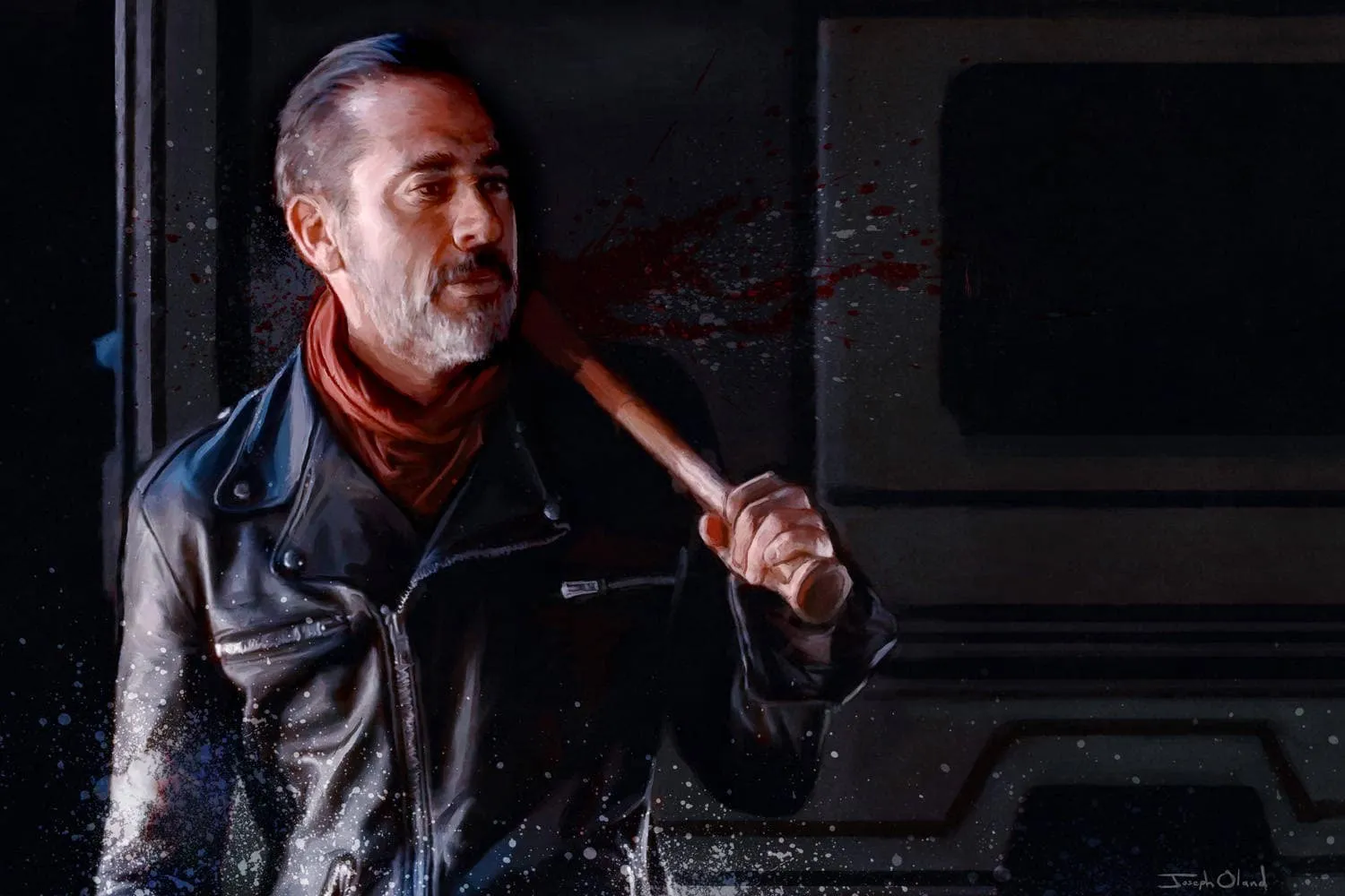 Walking Dead Negan Leather Jacket