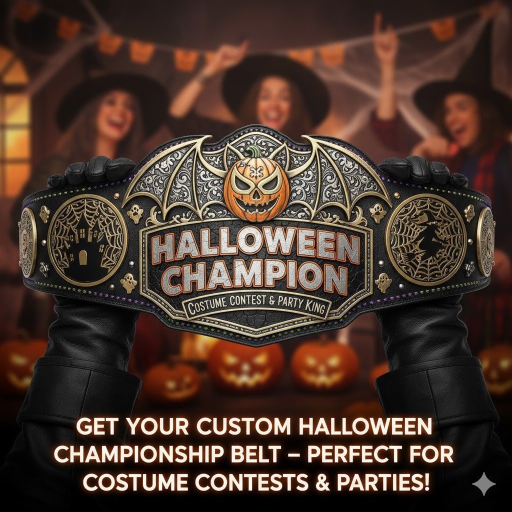 Designing the Ultimate Halloween Championship Belt: Materials, Motifs & Customisation Tips