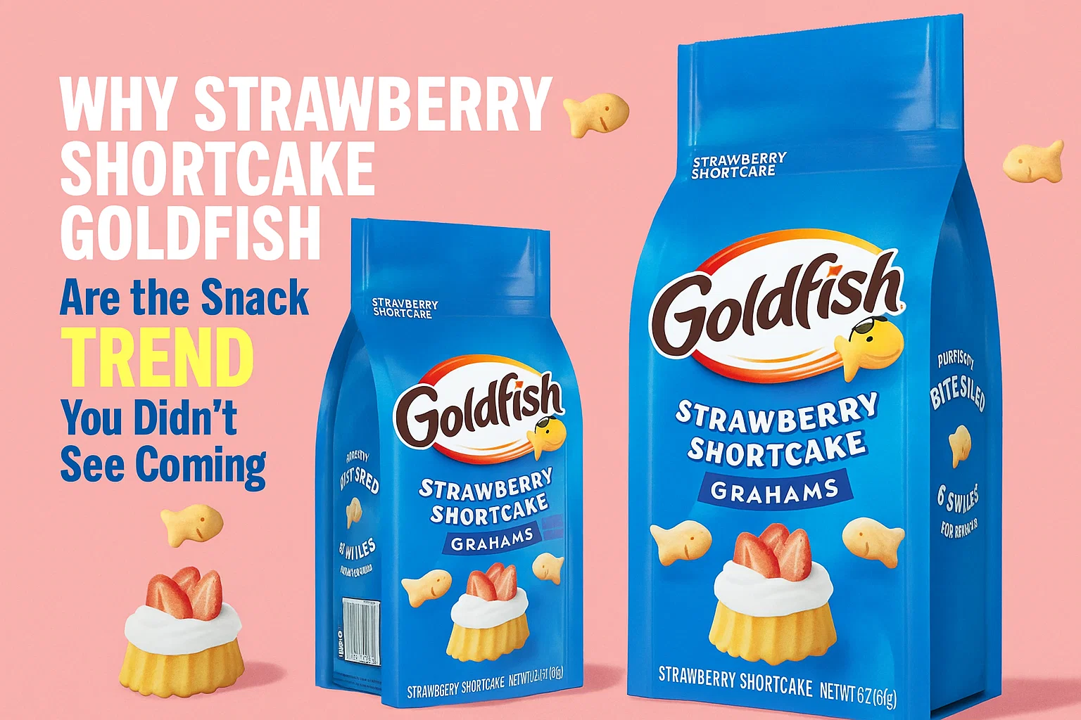 strawberry shortcake goldfish