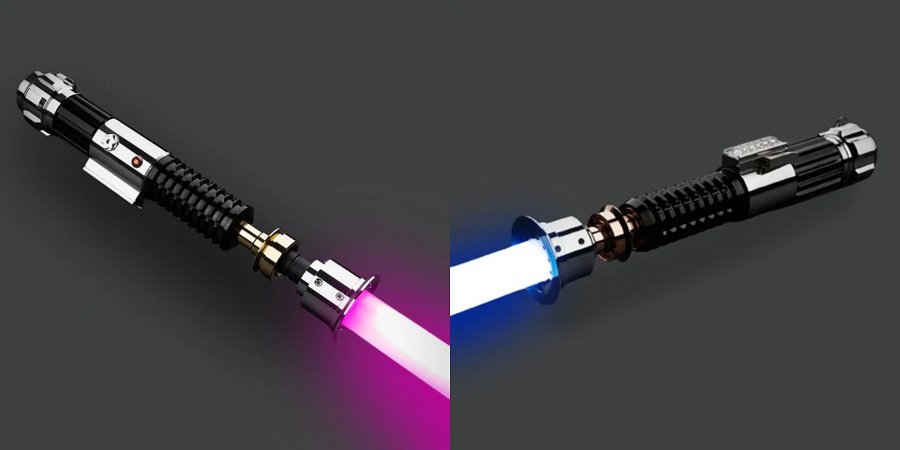 white lightsaber